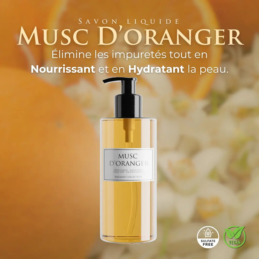 MUSC D’ORANGER Savon Liquide de Luxe 300ml