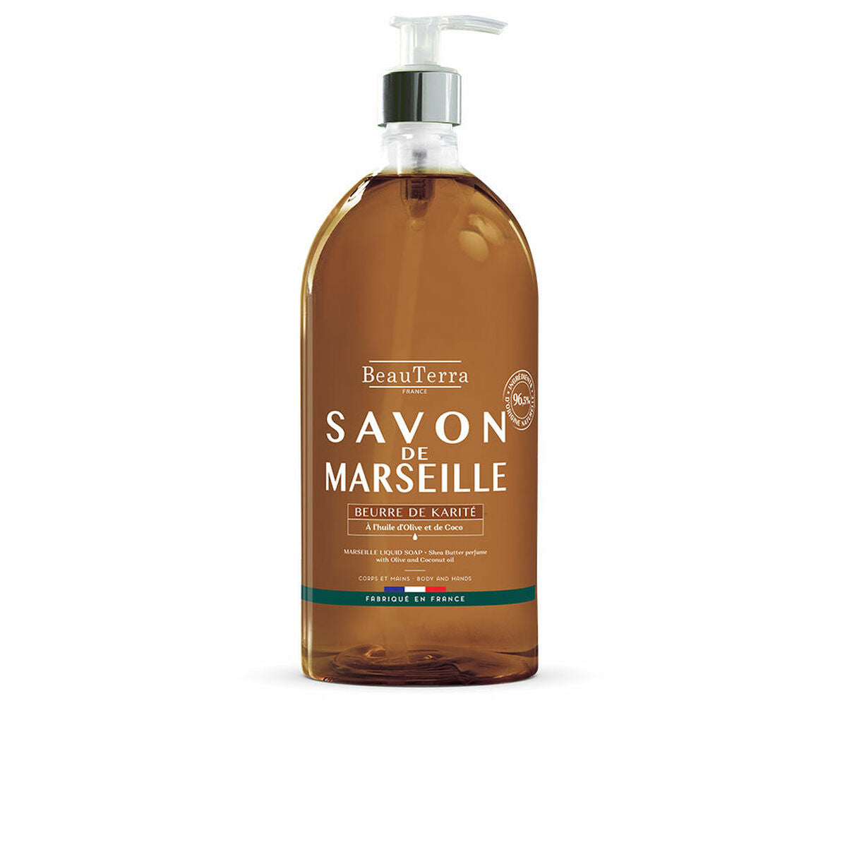 Liquid Soap Beauterra Savon de Marseille 1 L Shea Butter
