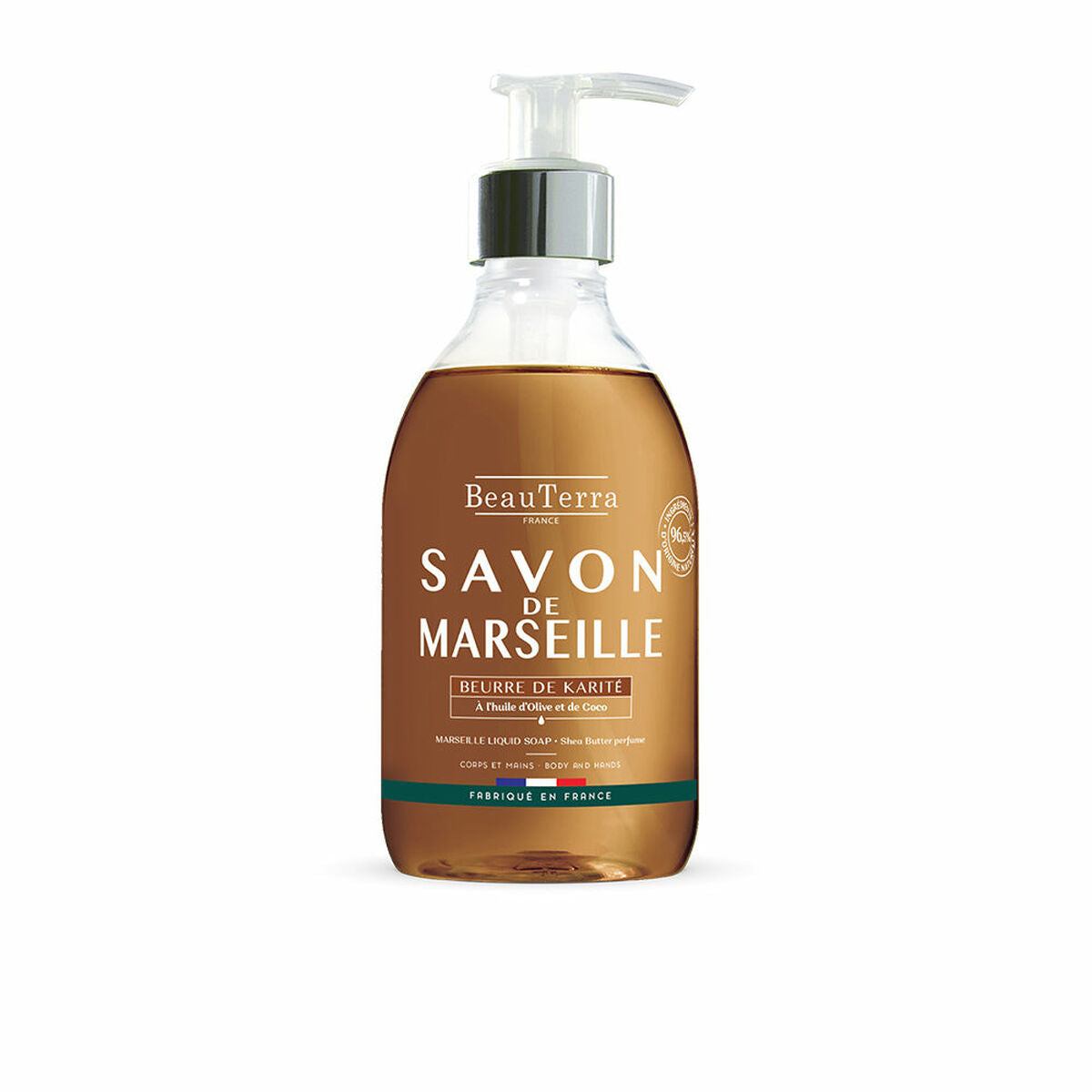 Liquid Soap Beauterra Savon de Marseille 300 ml Shea Butter