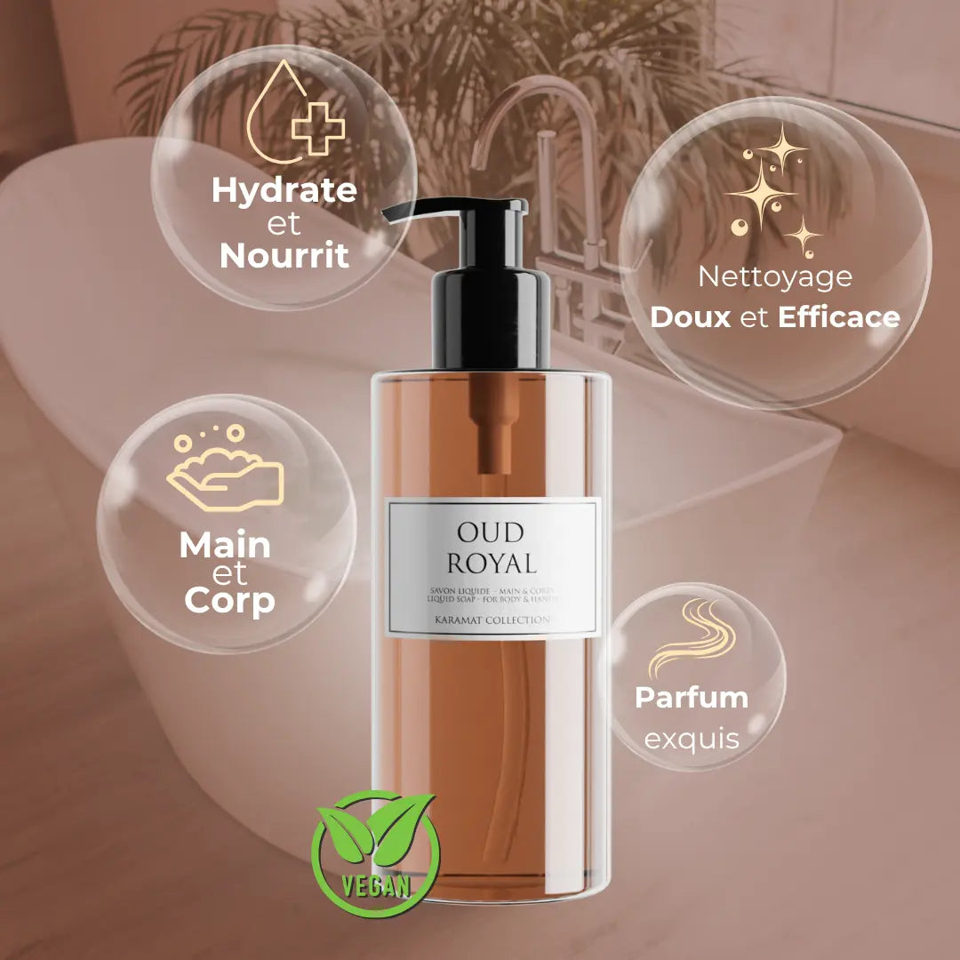 OUD ROYAL Savon Liquide de Luxe 300ml