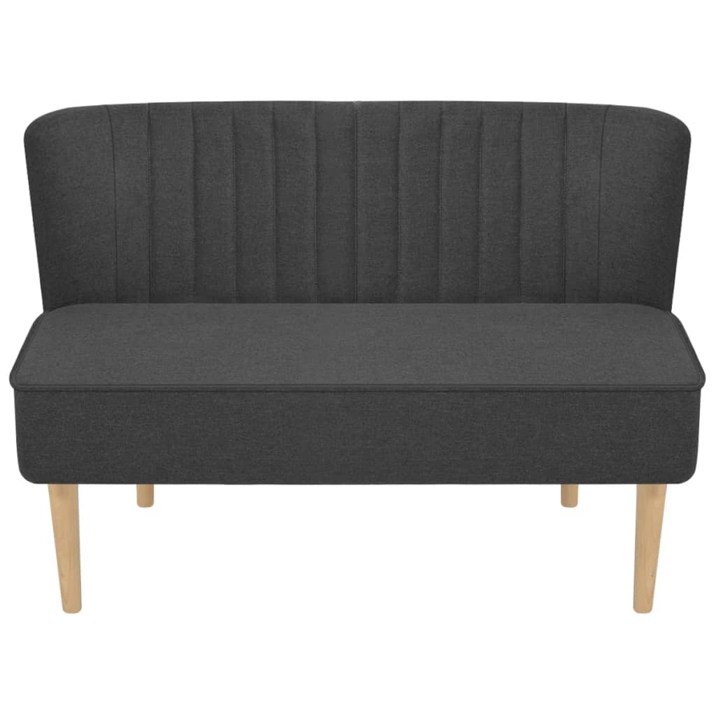 NNEVL Sofa Fabric 117x55.5x77 cm Dark Grey