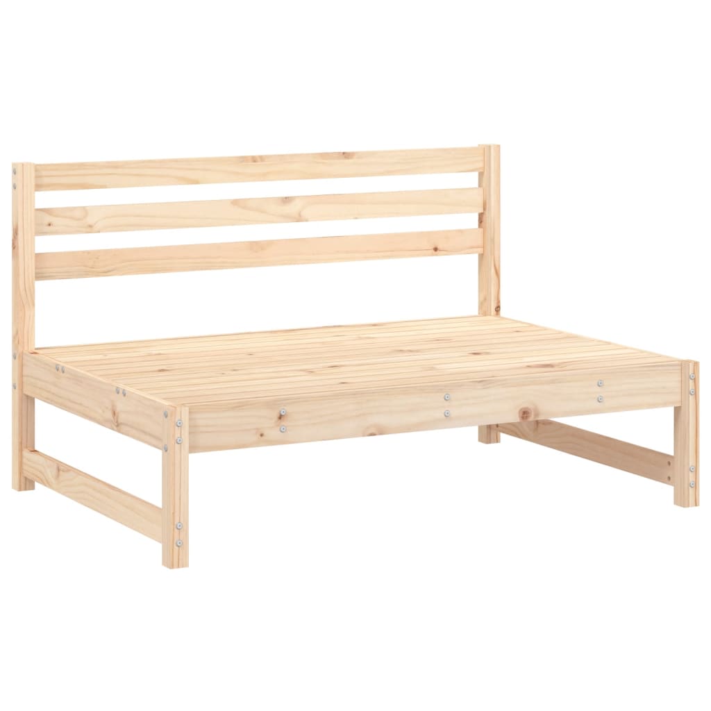vidaXL 2 Piece Patio Lounge Set Solid Wood Pine