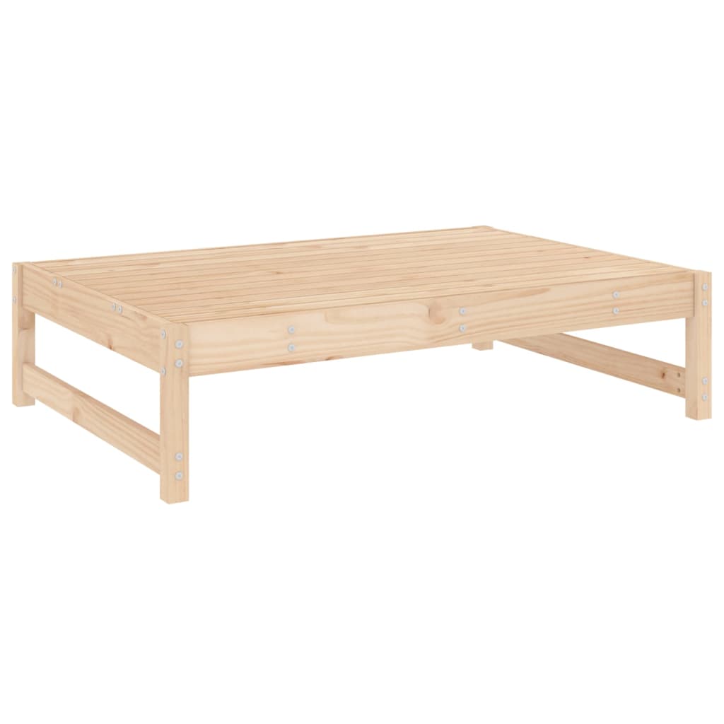 vidaXL 2 Piece Patio Lounge Set Solid Wood Pine