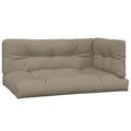 vidaXL 4 Piece Patio Pallet Sofa Set with Cushions Solid Wood Acacia