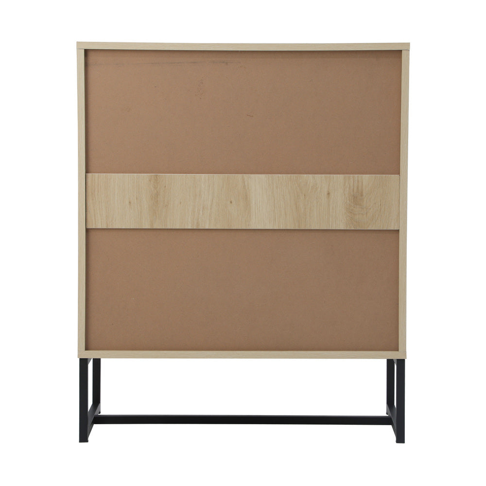 NNEED 4 Chest of Drawers Dresser Table Lowboy Natural