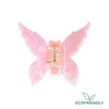 Ecofriendly Acetate Butterfly Claw - Sugar Pink-0