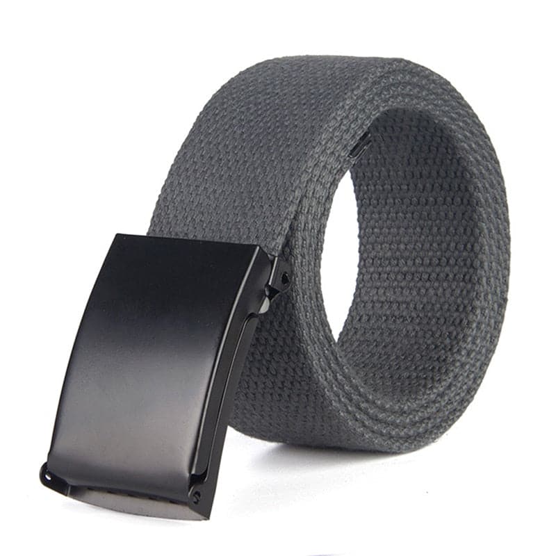 Travel Tactical Waist Belt With Metal Buckle for Pants