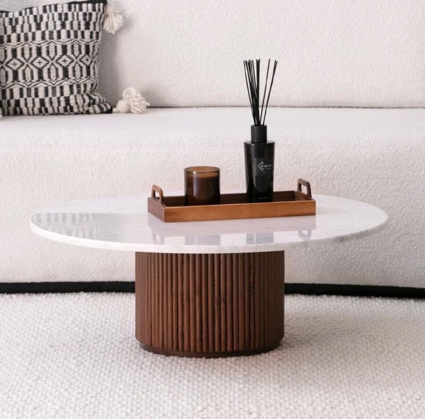 KABYIO | Table Coffee Jati Wood 100 cm
