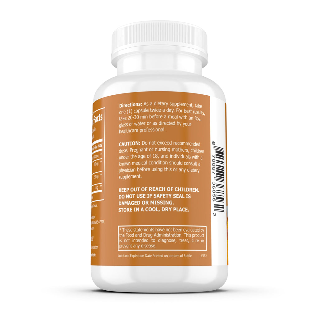 Turmeric Curcumin, Ginger & Black Pepper