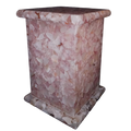 Onyx Pink  Mosaic Rectangle Funeral Memorial Urns in best Price
