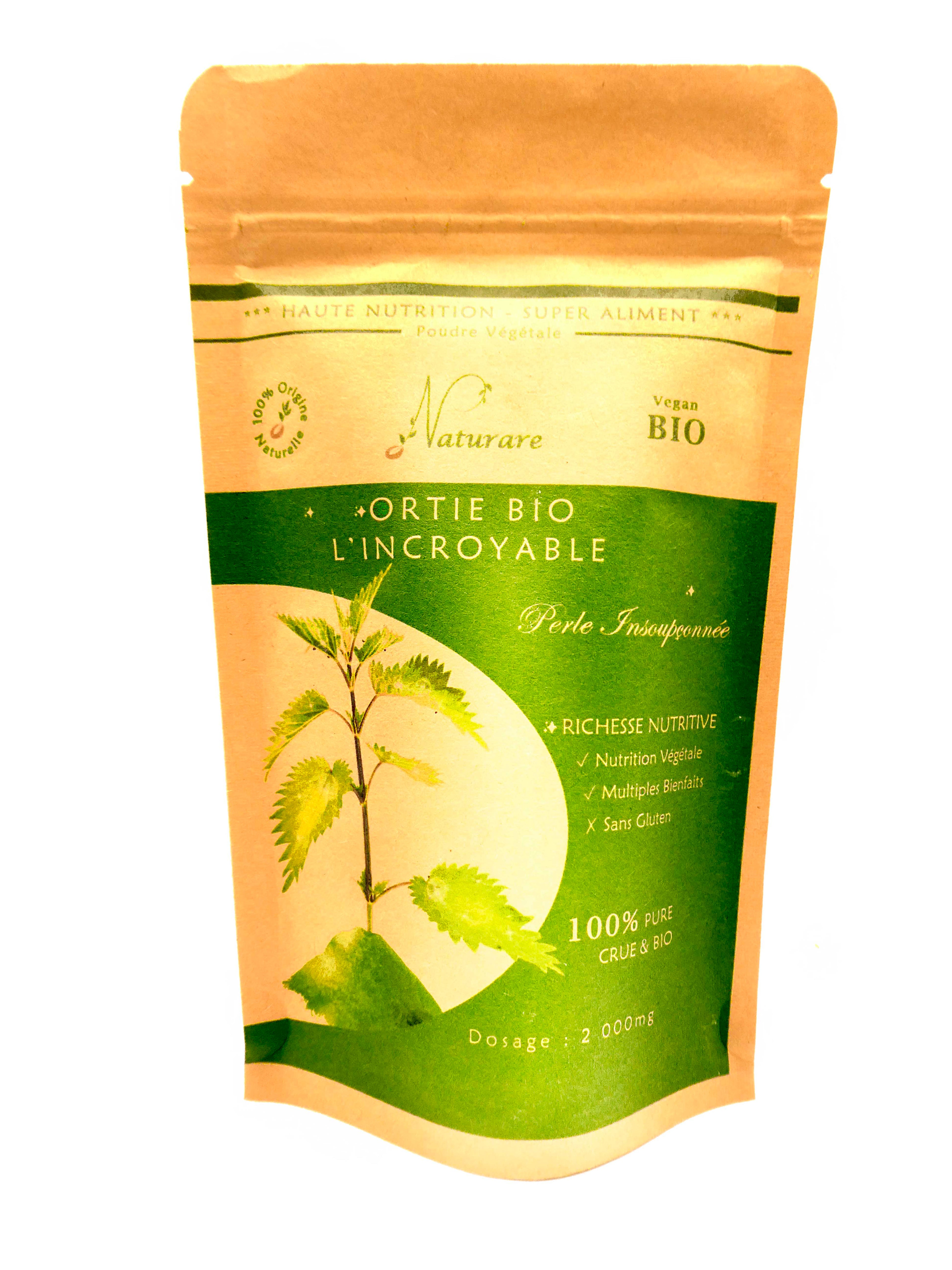 The Incredible Organic Nettle 2000mg - Food Supplement