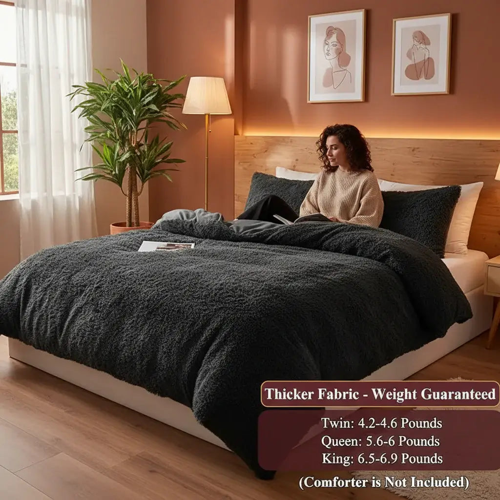 4 Piece Bed Set for Home, Soft and Breathable Duvet sets