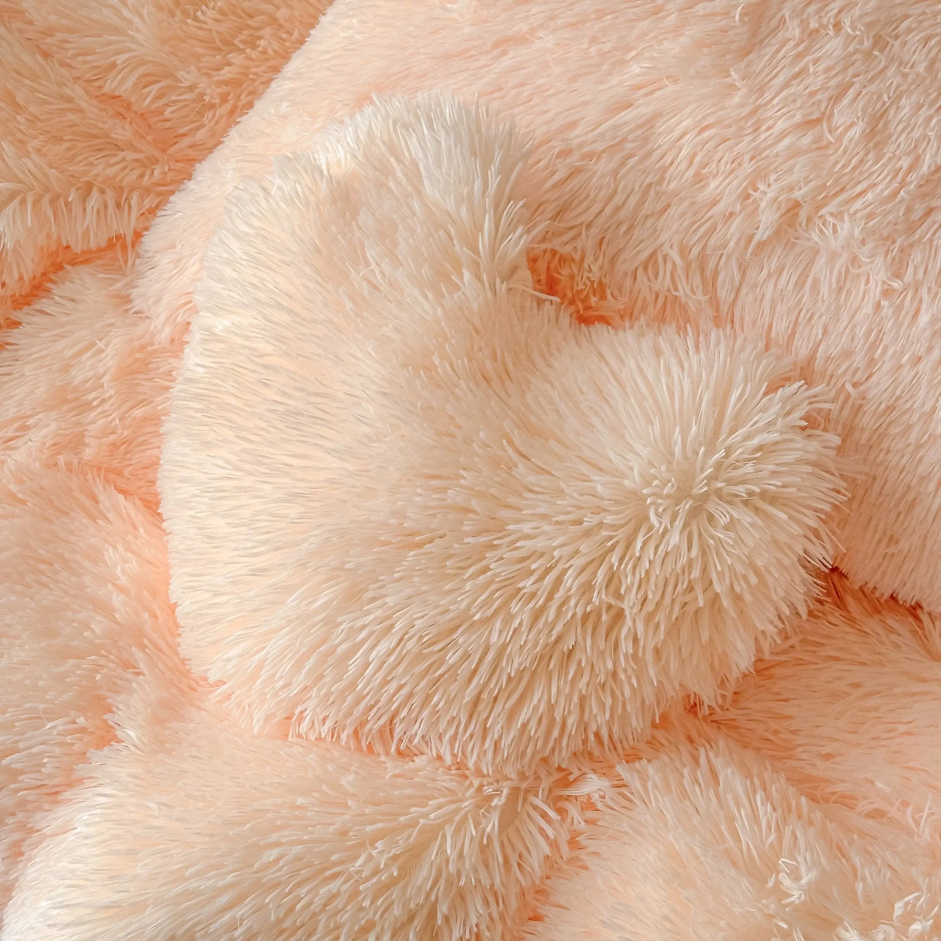 Soft and Breathable Home Four-Piece Bed Set, Polyester and Plush Fabric,