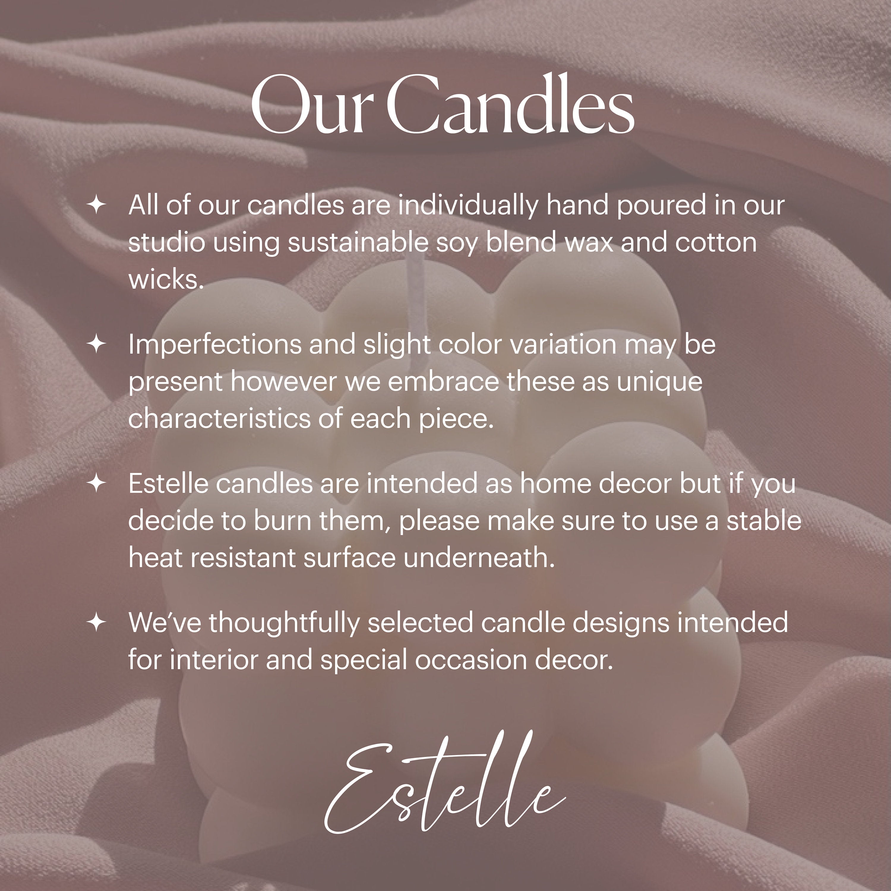 Heart Pillar Soy Candle | Sculptural Home Decor