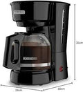 Cafetière Black & Decker CM0915BKD, noire, 12 tasses